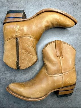Alvies “The Rainey” Leather Ankle Boots – Size 9.5 B